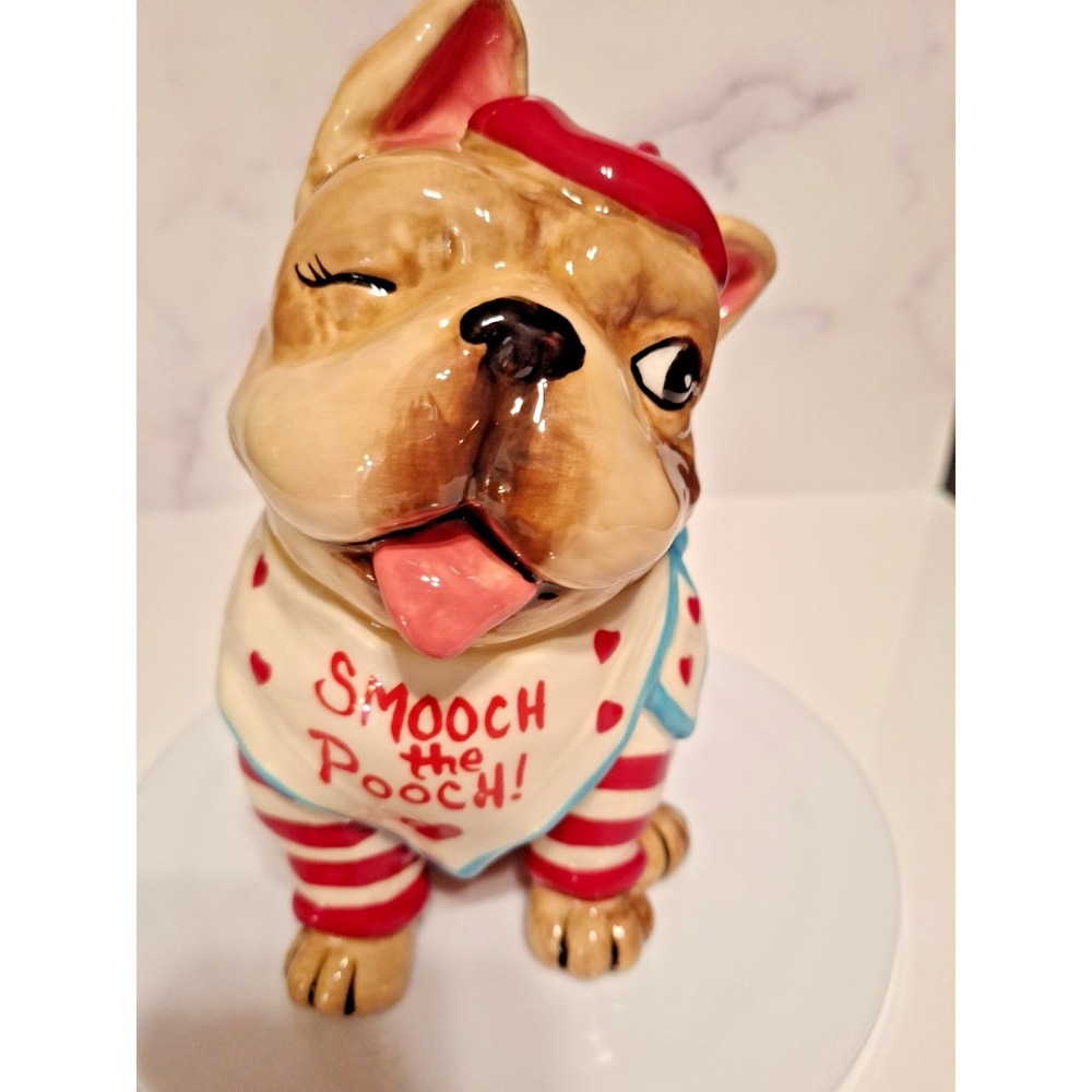 Blue Sky Clayworks "Smooch the Pooch" Valentines French Bulldog‎ Frenchie New